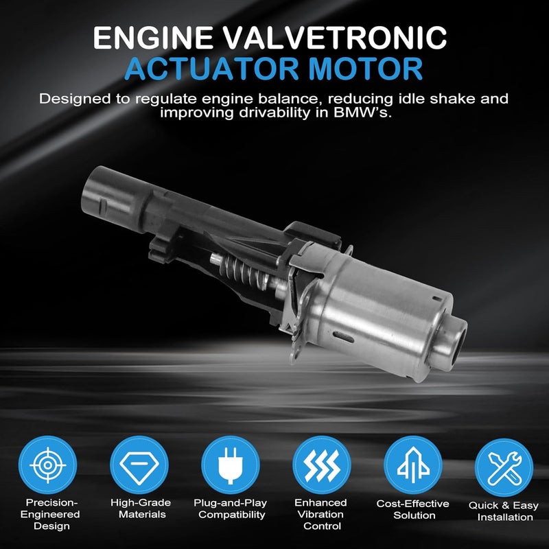 Kessocco 11377603979 Engine Valvetronic Actuator Motor Replacement for BMW 135i 228i 320i 335i 435i 535i 640i 740i M3 M4 X1 X3 Z4 Eccentric Shaft Actuator - Image 3